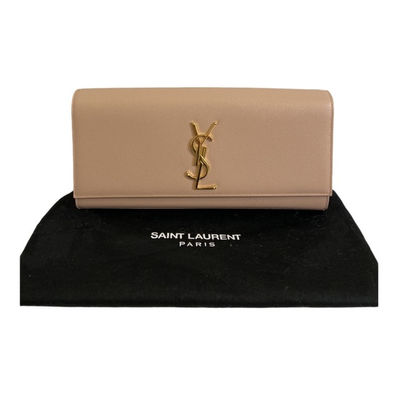 ❌SOLD❌ Saint Laurent Kate Clutch Blush - Picture 1 of 14